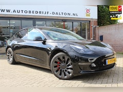 Tesla Model 3 - Performance AWD 75 kWh SOH 92% 1 EIG / WIT LEER / 20"LMV /AUTOPILOT