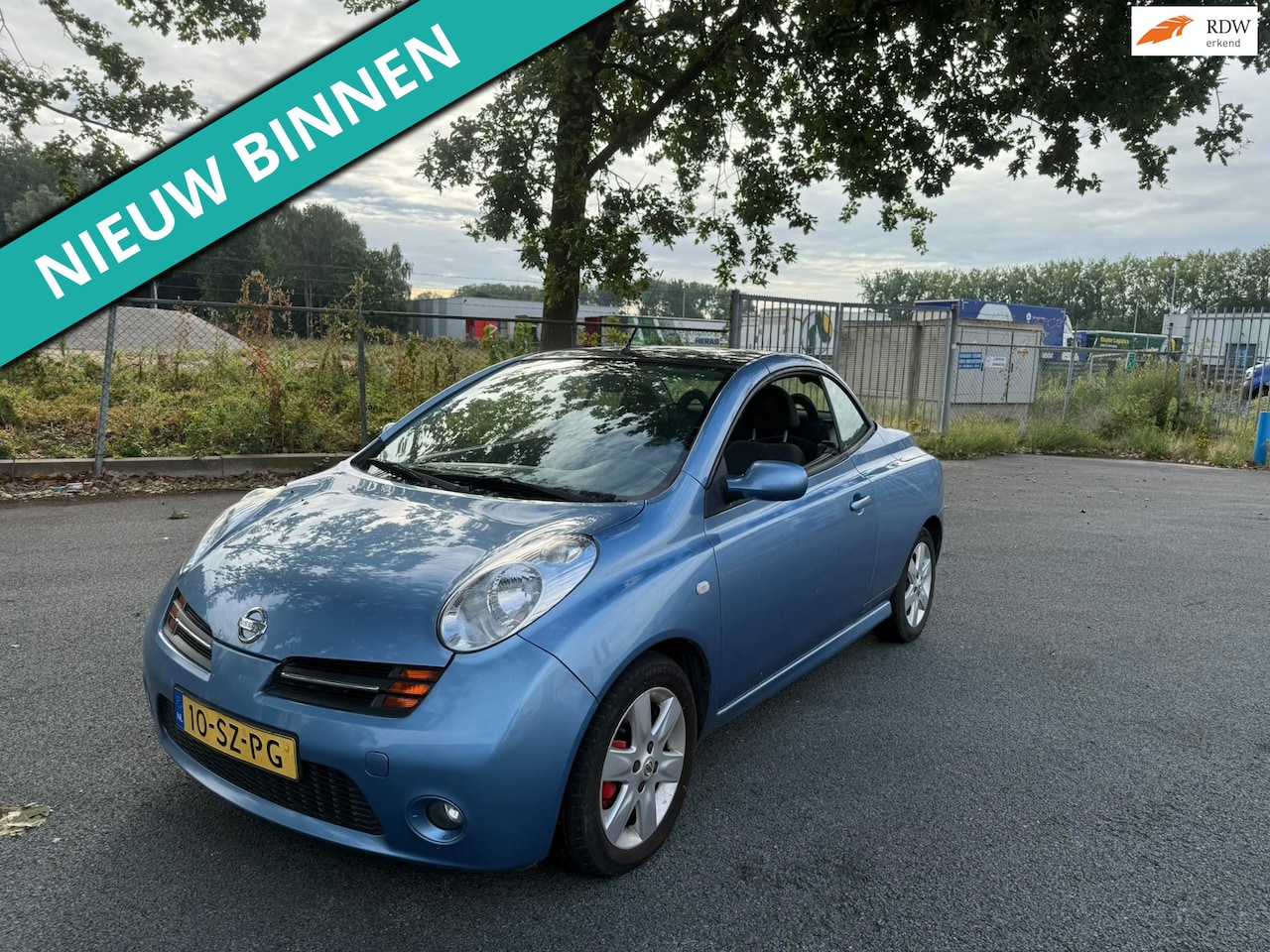 Nissan Micra C+C - 1.6 Tekna CABRIO ZO INGERUILD DUS ZO WEG PRIJSJE - AutoWereld.nl