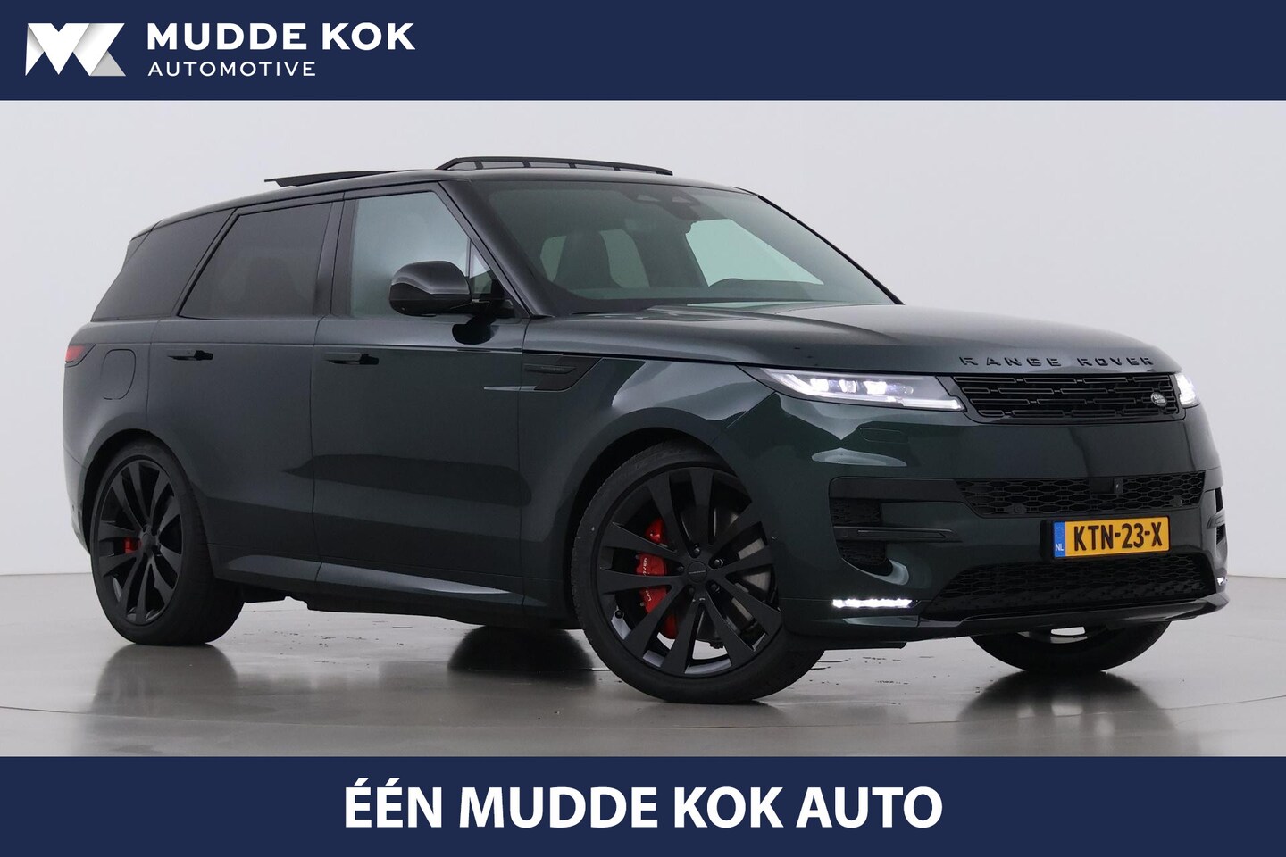 Land Rover Range Rover Sport - 3.0 P550e Autobiography PHEV | British Racing Green | Performance Voorstoelen | Trekhaak | - AutoWereld.nl