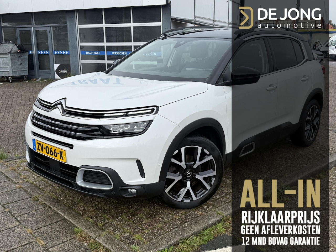 Citroën C5 Aircross - 1.6 PureTech Business Plus ALL-INRIJKLAARPRIJS/180pk/Camera/Trekhaak/Duo-Tone/Lederen bekl - AutoWereld.nl