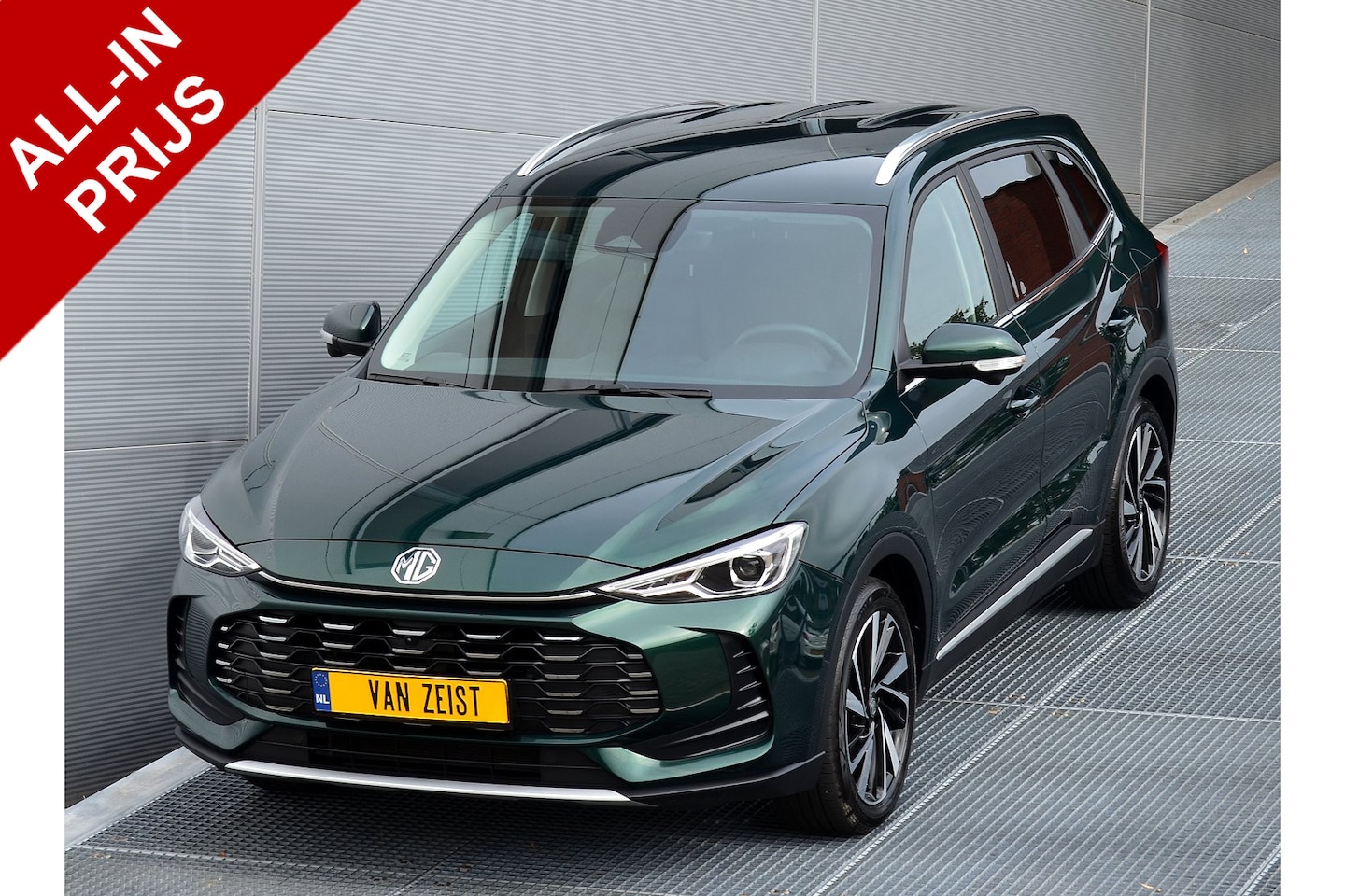 MG MG ZS Hybrid+ - 1.5 LUXURY | FULL HYBRID | FULL OPTIONS | LEDER | DODEHOEKASSISTENT | 360 CAMERA | STOEL & - AutoWereld.nl