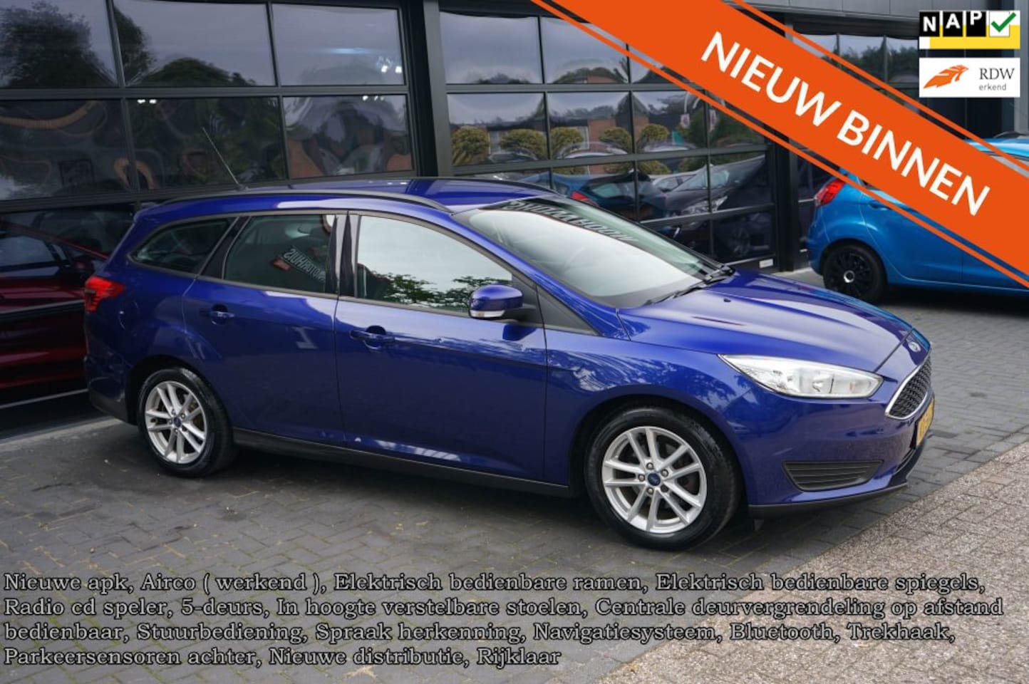 Ford Focus Wagon - 1.0 Trend 1.0 Trend, Trekhaak, Navi, PDC, CC, Elek pakket - AutoWereld.nl