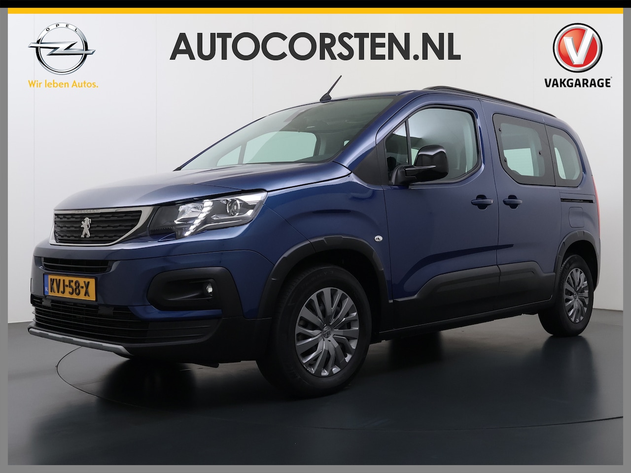 Peugeot e-Rifter - EV Allure Pack SOH 97% 50kWh 2X Schuifdeur 360°Camera Navi Apple Carplay Android Auto Isof - AutoWereld.nl