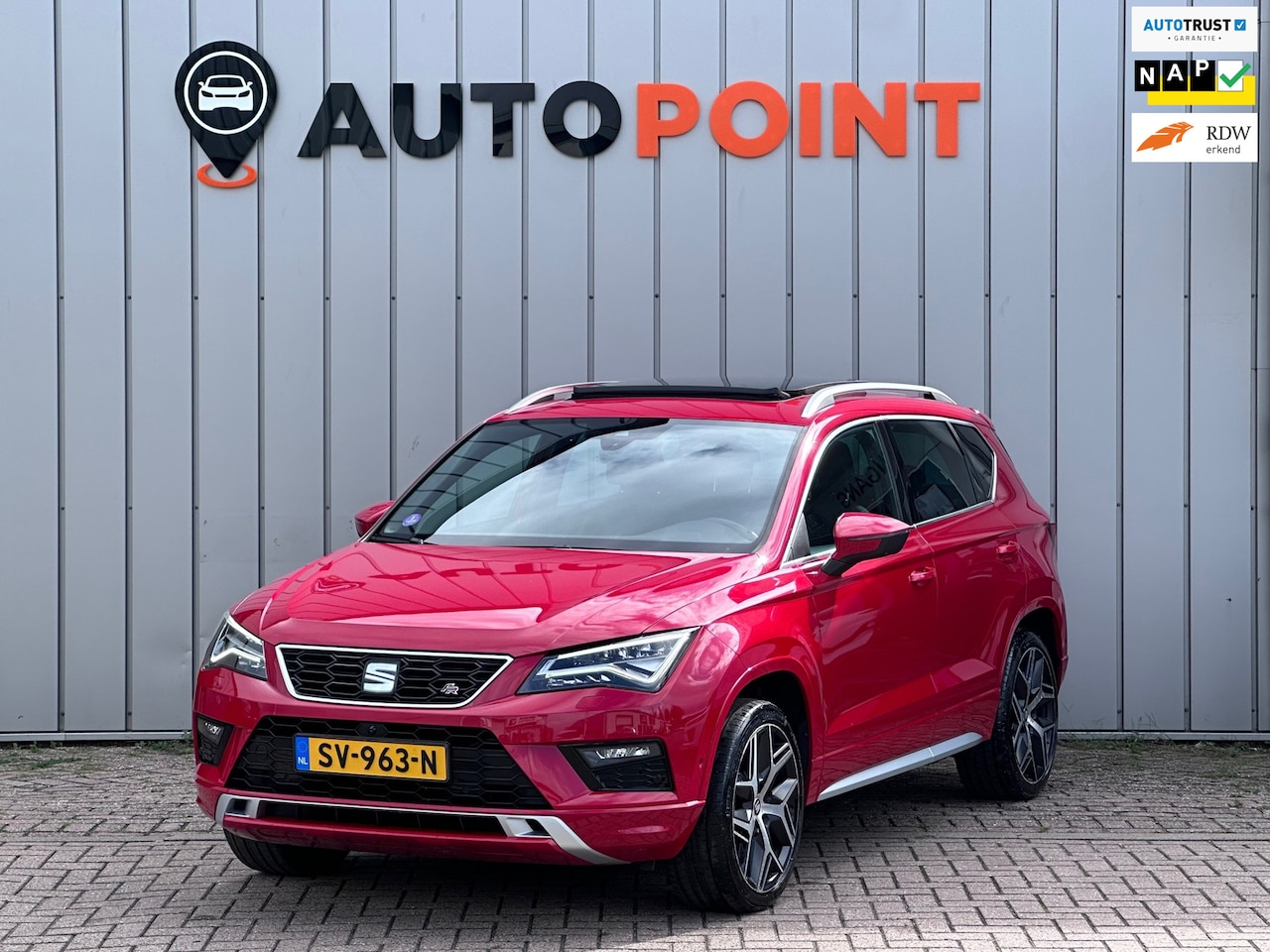 SEAT Ateca - 1.4 TSI FR Busi Intense DSG-7 5d + PANO TREKHAAK 360 CAMERA STOELVRE - AutoWereld.nl