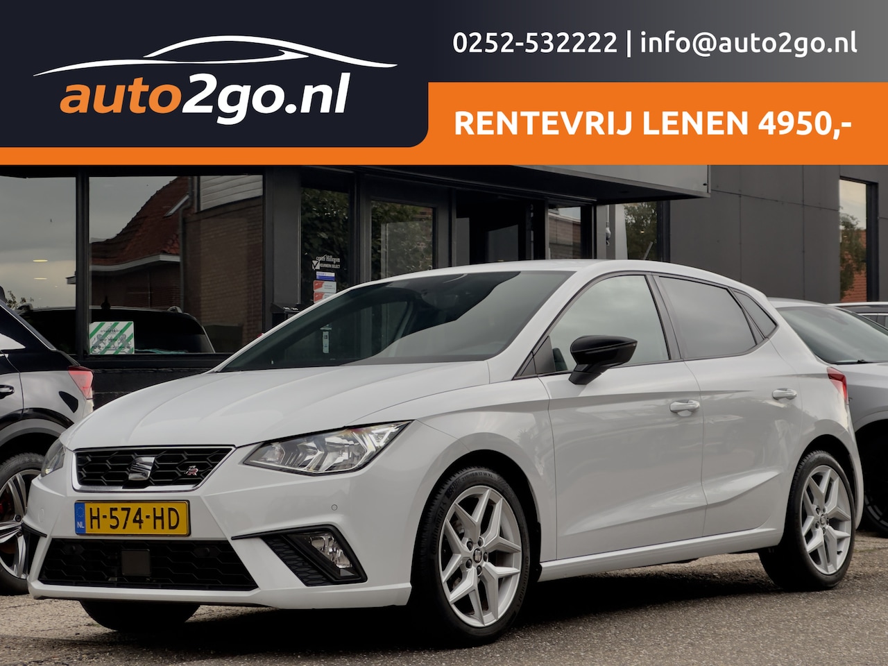 SEAT Ibiza - 1.0 TSI FR INTENSE NAVI CAMERA APPLE-CARPLAY LED LMV PDC - AutoWereld.nl