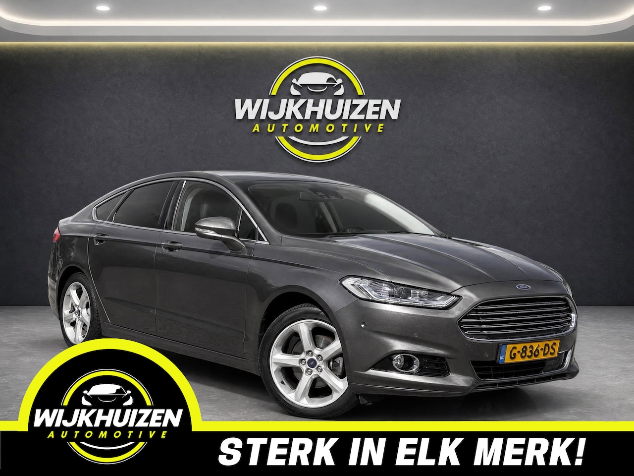 Ford Mondeo - 2.0 Titanium S met 240 PK !!! Leder !!! Navigatie !!! Cruise !!! - AutoWereld.nl