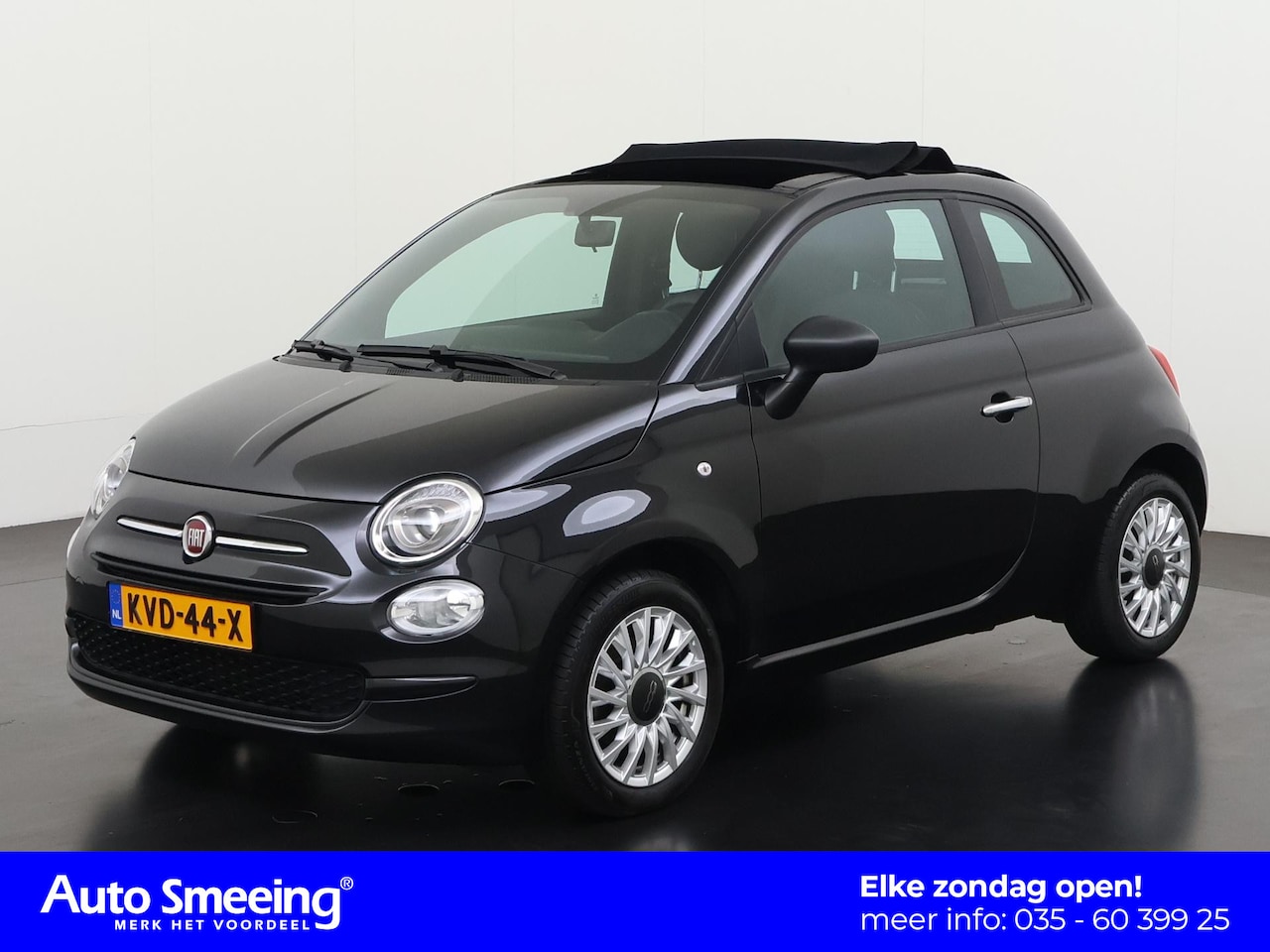Fiat 500 C - 1.0 Hybrid Club | Apple/Android Carplay | Zondag Open! - AutoWereld.nl