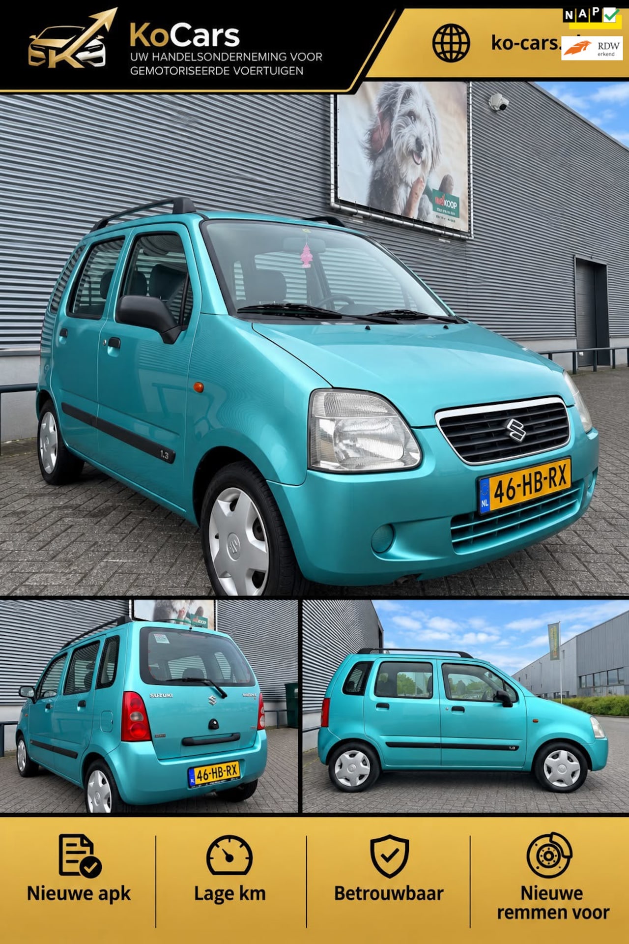Suzuki Wagon R+ - / Nwe Apk / Lage km / Multimedia - AutoWereld.nl