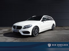 Mercedes-Benz C-klasse Estate - AMG 43 4MATIC Pano Burmester ACC Cruise control Camera Navi Trekhaak