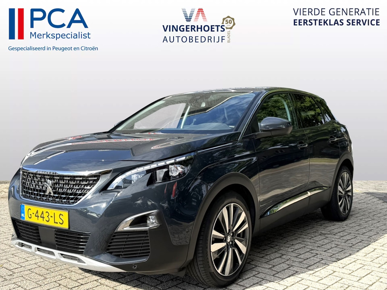 Peugeot 3008 - 130 Pk Benzine Zeer Luxe * Navigatie * Zwart Lederen Interieur met Elektrisch verst. stoel - AutoWereld.nl