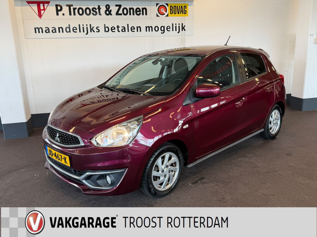 Mitsubishi Space Star - 1.0 Intense | Airco | Radio/MP3 | Elek. ramen | Nederlands geleverd | Zeer voordelig rijde - AutoWereld.nl