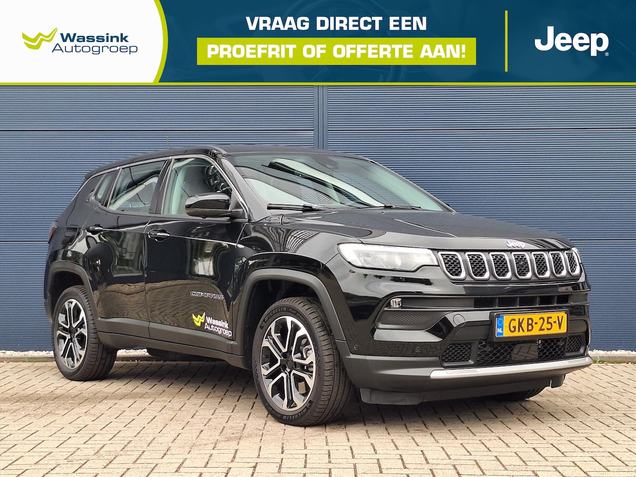 Jeep Compass - 1.3T 4XE I 190pk Altitude | Carplay | Winter Pack | Safety Pack - AutoWereld.nl