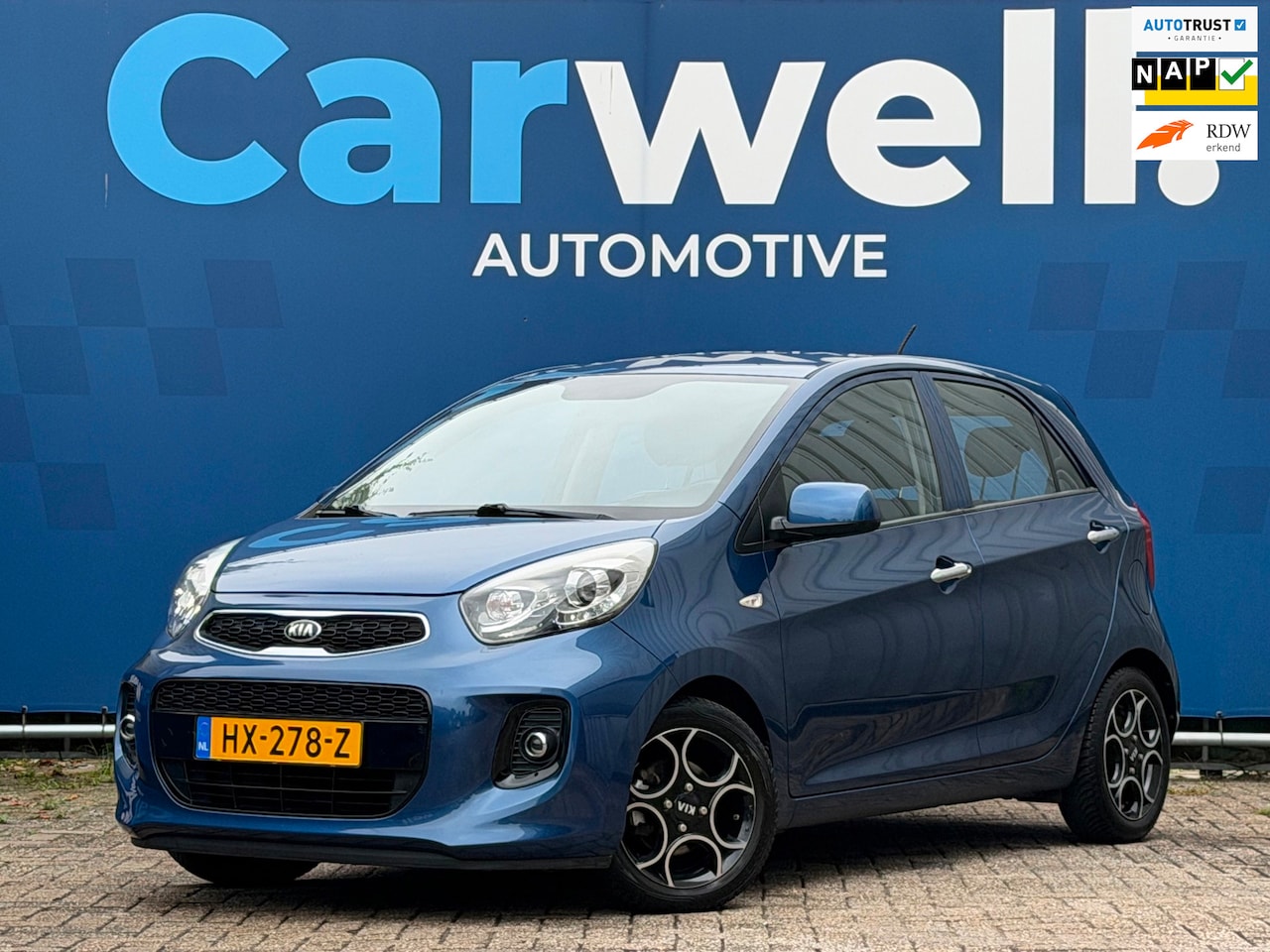 Kia Picanto - 1.0 CVVT DynamicLine|1e Eigenaar|HalfLeder|Climate|Cruise|Bleutooth|ElektrischeRamen|LMV|N - AutoWereld.nl