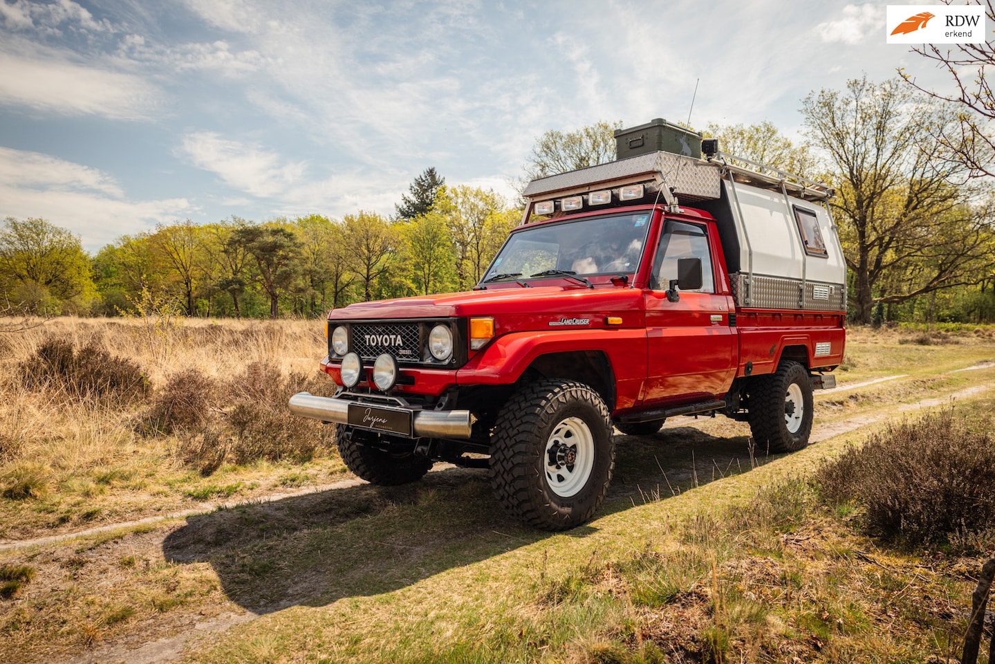 Toyota Land Cruiser - BJ75 3.4 3B Diesel 4x4 Expedition Camper - Stunning condition - AutoWereld.nl