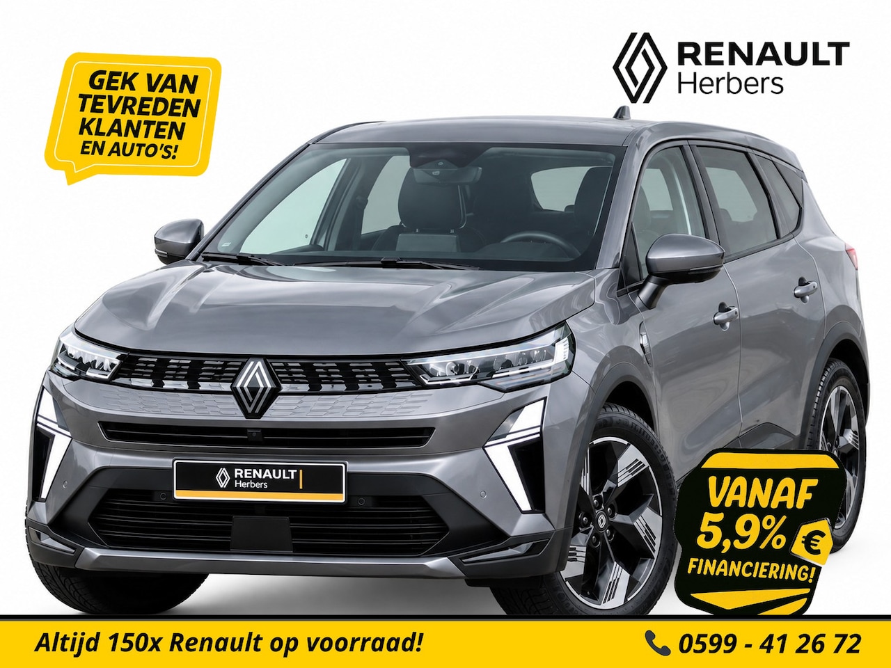 Renault Symbioz - 1.8 E-Tech full hybrid 160 esprit Alpine AUTOMAAT / VEEL OPTIES / CAMERA / ELECTRISCHE KOF - AutoWereld.nl