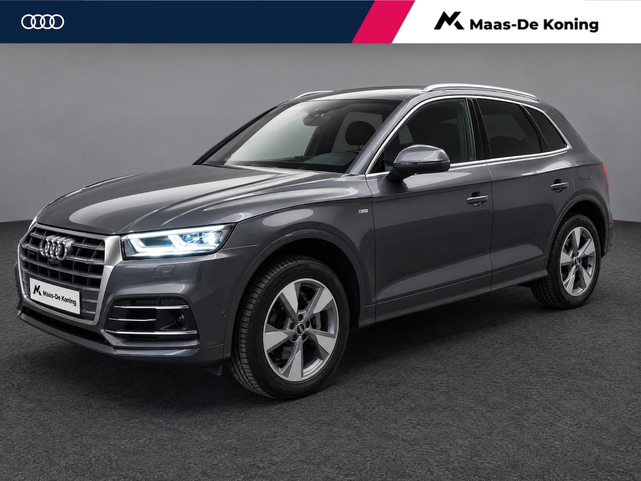Audi Q5 - 50 TFSI e quattro S edition · Trekhaak · Adaptive Cruise Control · Apple/Android Car Play - AutoWereld.nl