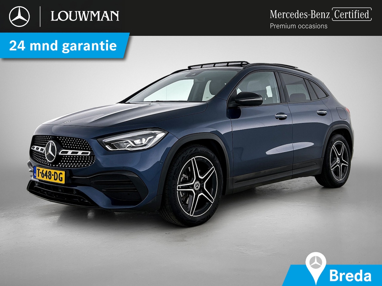 Mercedes-Benz GLA-Klasse - 180 AMG Line Panoramadak | Stoelverwarming | Sfeerverlichting | Keyless Go | incl. 24 maan - AutoWereld.nl