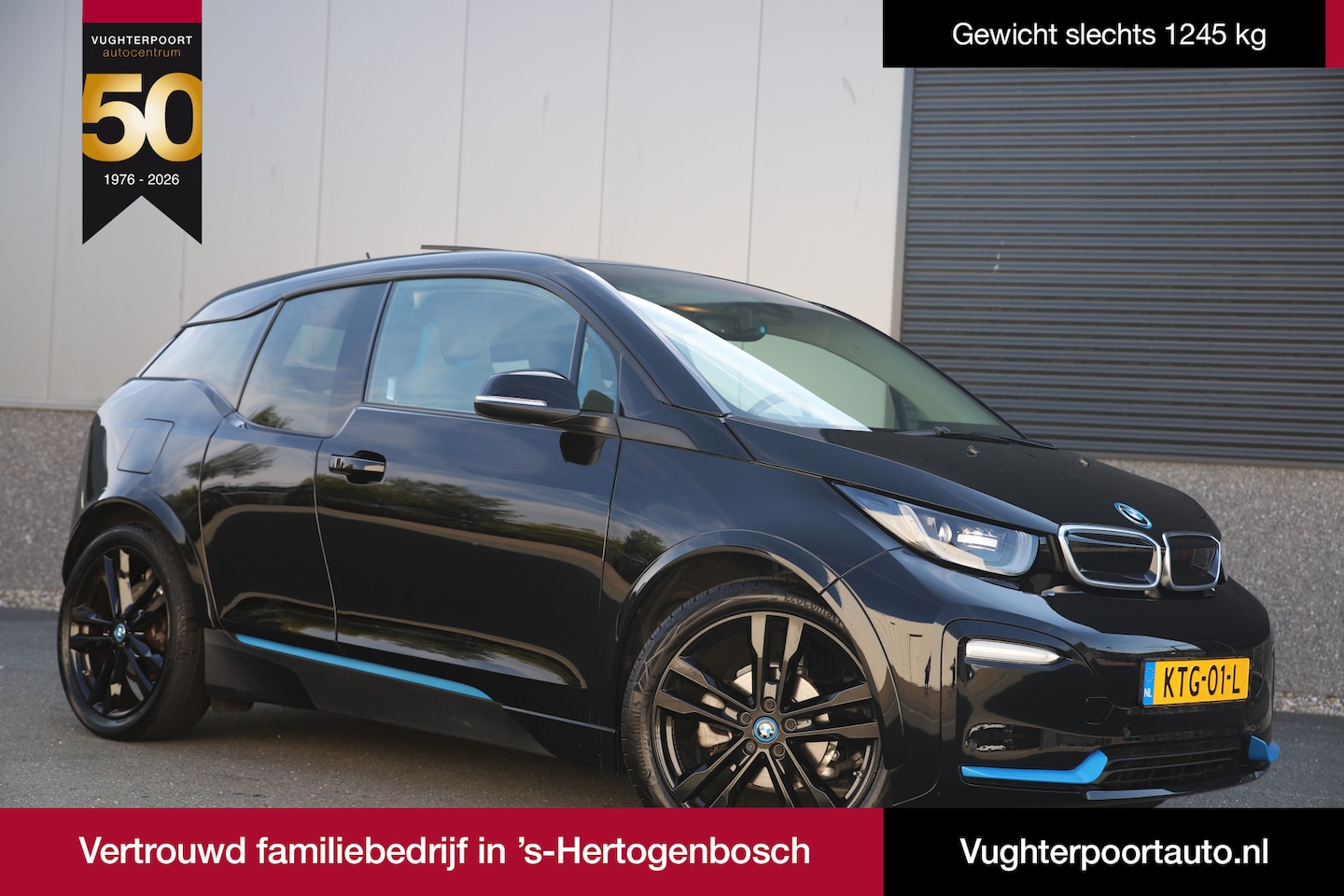 BMW i3 - S 184pk Executive 120Ah 42 kWh/Sunroof/Carplay/W-pomp/Camera/3-fase/20" - AutoWereld.nl