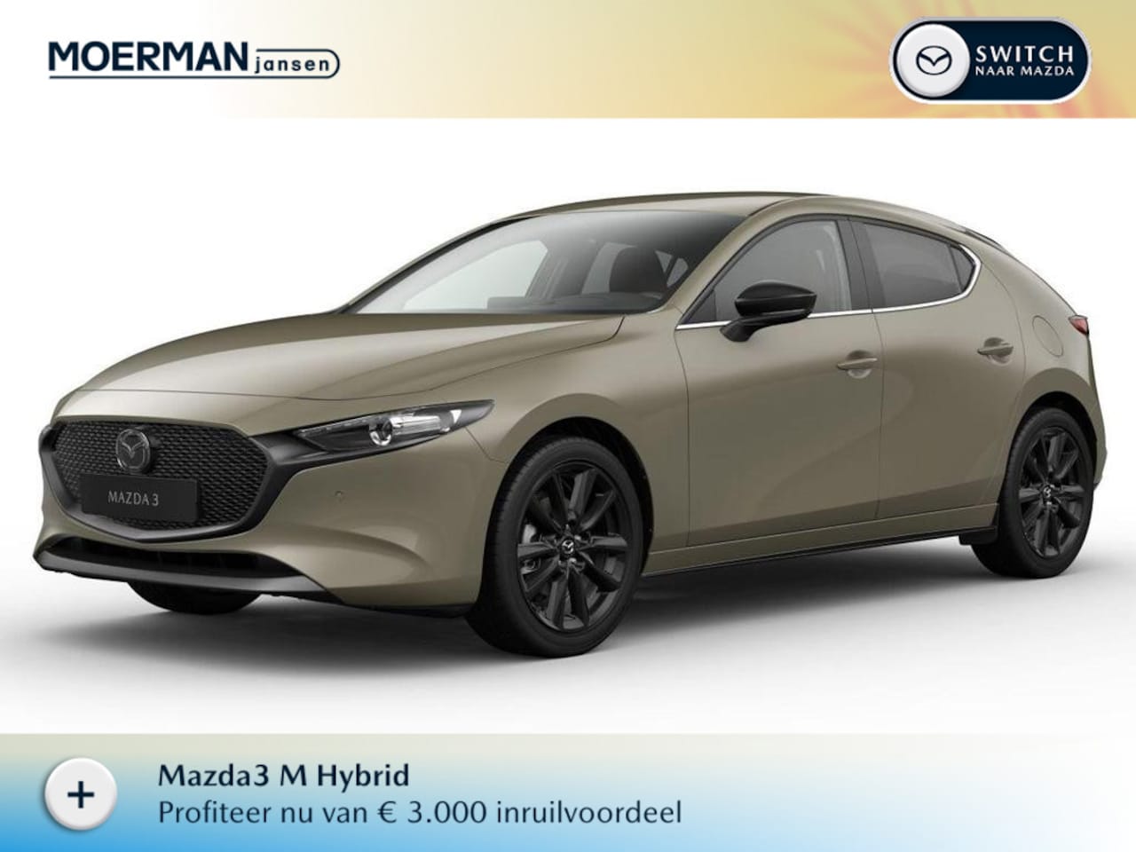 Mazda 3 - 2.5 e-SkyActiv-G M Hybrid 140 Homura / Zircon Sand - AutoWereld.nl