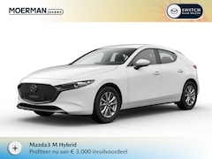 Mazda 3 - 3 2.5 e-SkyActiv-G M Hybrid 140 Prime-line / Arctic White