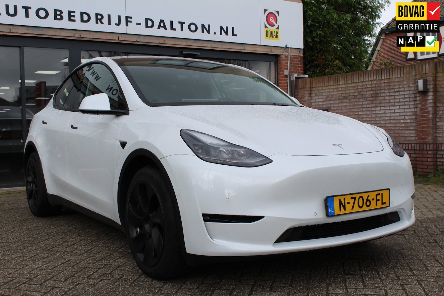 Tesla Model Y - Long Range AWD 75 kWh SOH 93,2 % 1e EIG / AUTOPILOT / LEER / PANODAK - AutoWereld.nl