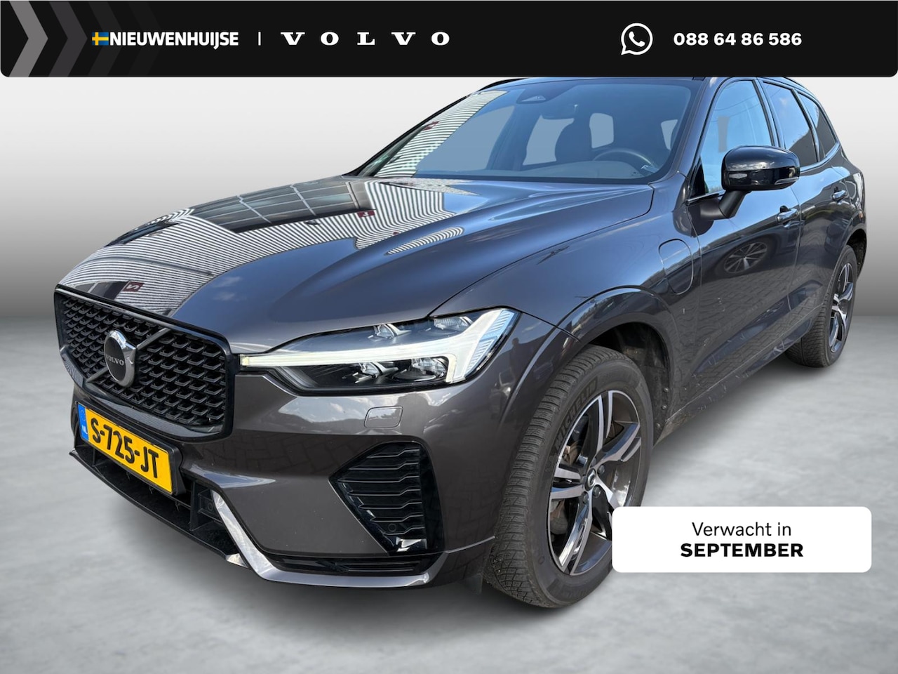 Volvo XC60 - 2.0 T6 Plug-in Hybrid AWD Plus Dark | PHEV Long Range | Trekhaak | Panoramadak | Achteruit - AutoWereld.nl