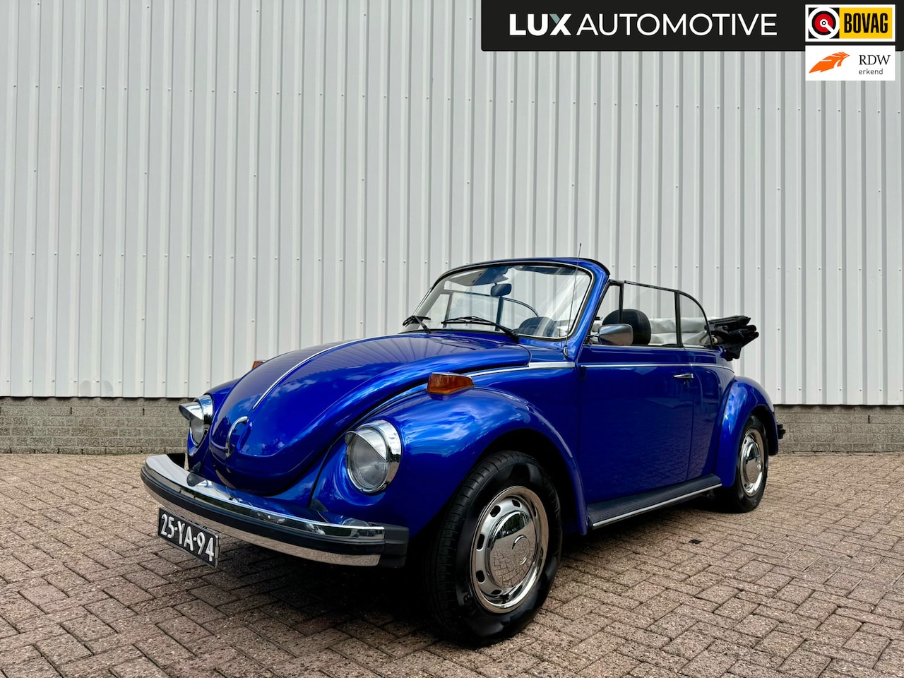 Volkswagen Kever Cabriolet - 1303 LS 1.6 Karmann, Gerestaureerd, Gereviseerde Motor, Leder, Taxatierapport - AutoWereld.nl