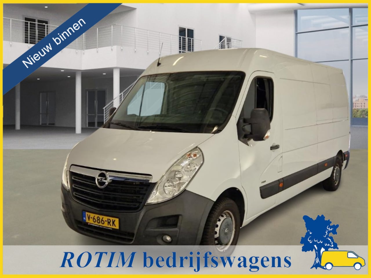 Opel Movano - 2.3 CDTI L3H2 2.3 CDTI 130 PK L3H2, E6 , NAV, OPRIJPLAAT INRUIL/ FIN MOGELIJK - AutoWereld.nl