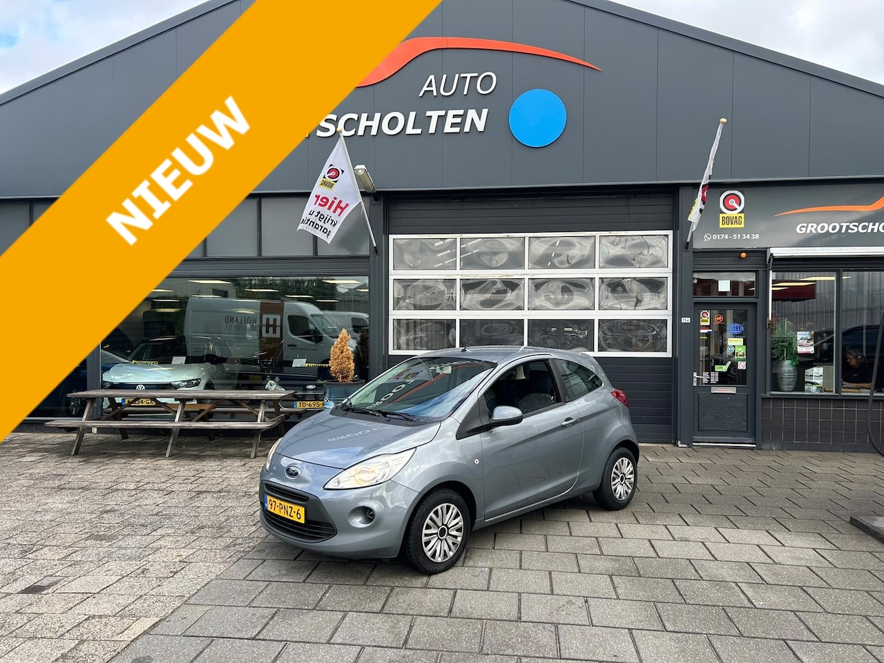 Ford Ka - 1.2 69pk Cool & Sound Eerste eigenaar .apk 9-2027 - AutoWereld.nl