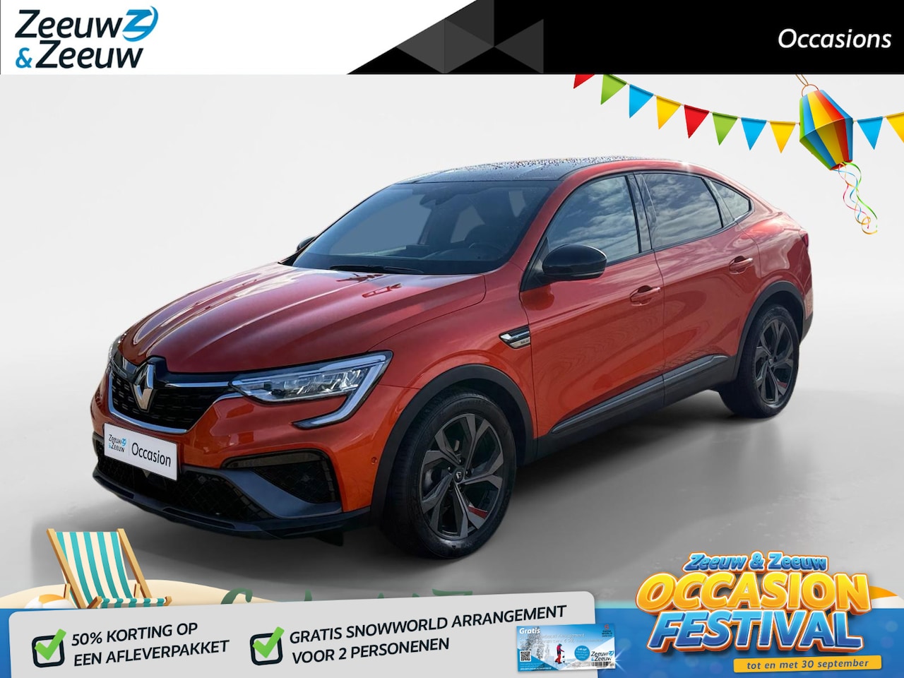 Renault Arkana - 1.3 TCe 140 RS-LINE | LAGE KILOMETERS | ACHTERUITRIJCAMERA | STOEL VERWARMING | ELEKTRISCH - AutoWereld.nl