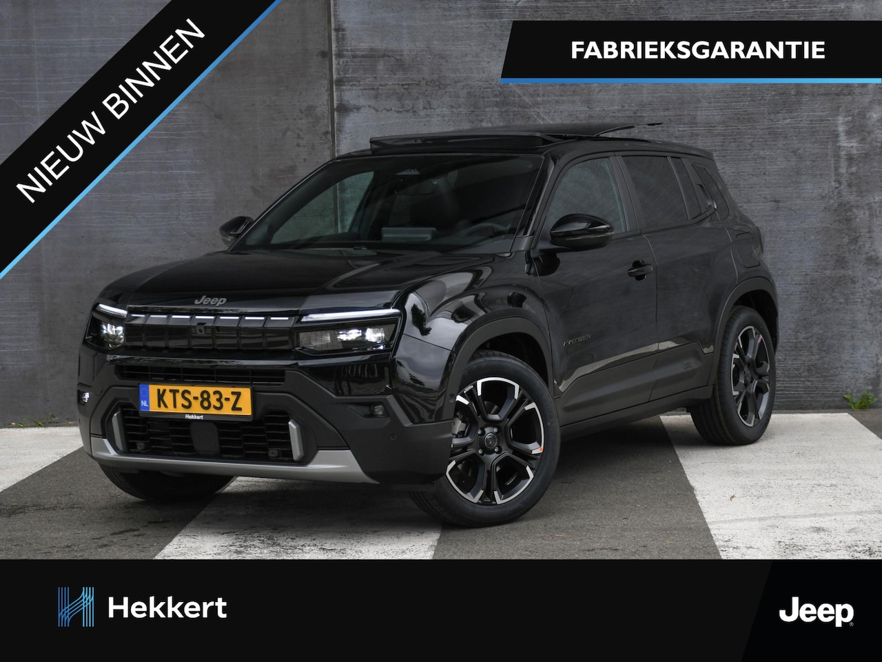 Jeep Avenger - Summit 54kWh 156pk Automaat PANO-DAK | ADAP. CRUISE | STOELVERWARMING | LANE ASSIST | DODE - AutoWereld.nl