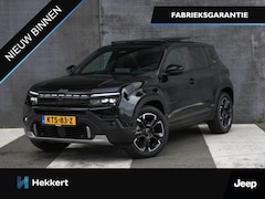 Jeep Avenger - Summit 54kWh 156pk Automaat PANO-DAK | ADAP. CRUISE | STOELVERWARMING | LANE ASSIST | DODE