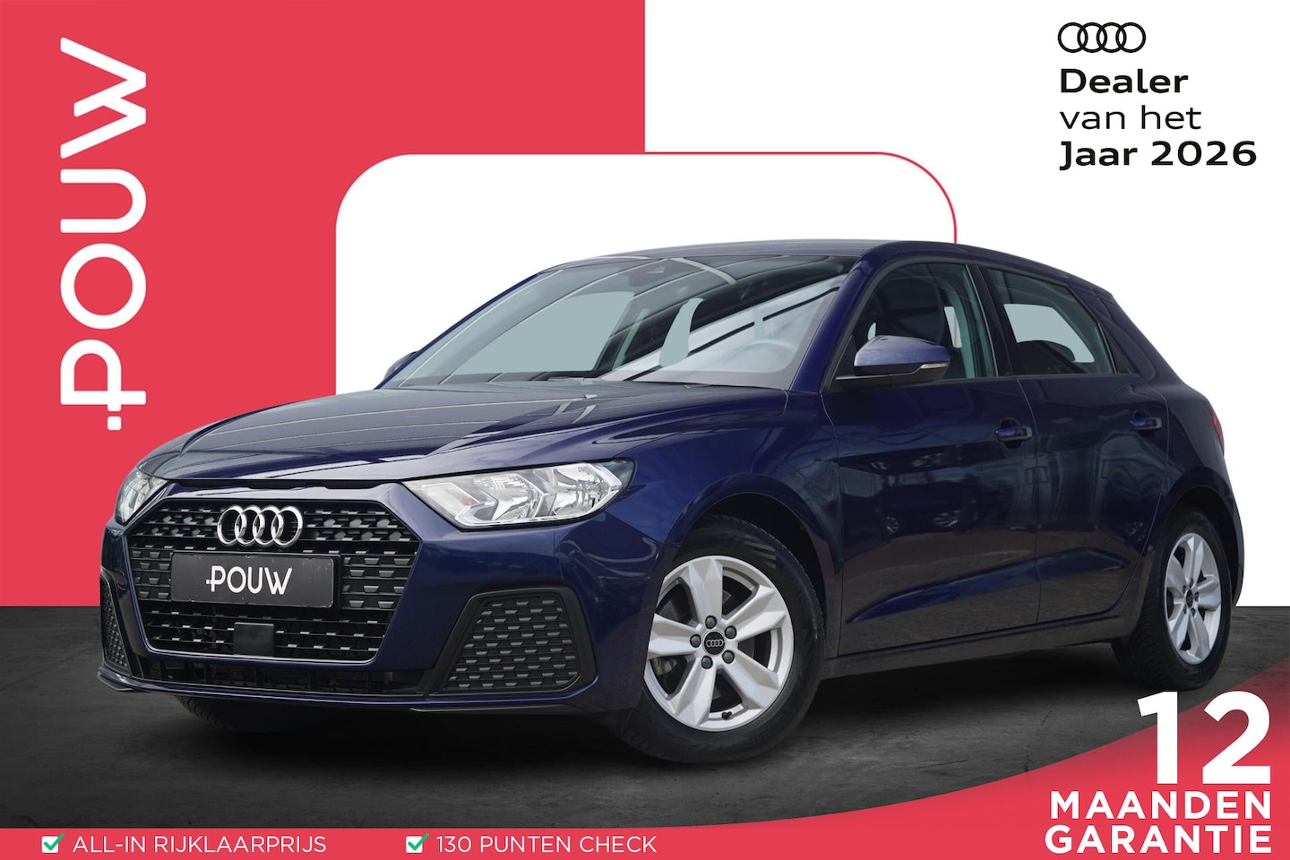 Audi A1 Sportback - 30 TFSI 110pk Pro Line | Smartphone Interface | Cruise Control | PDC - AutoWereld.nl