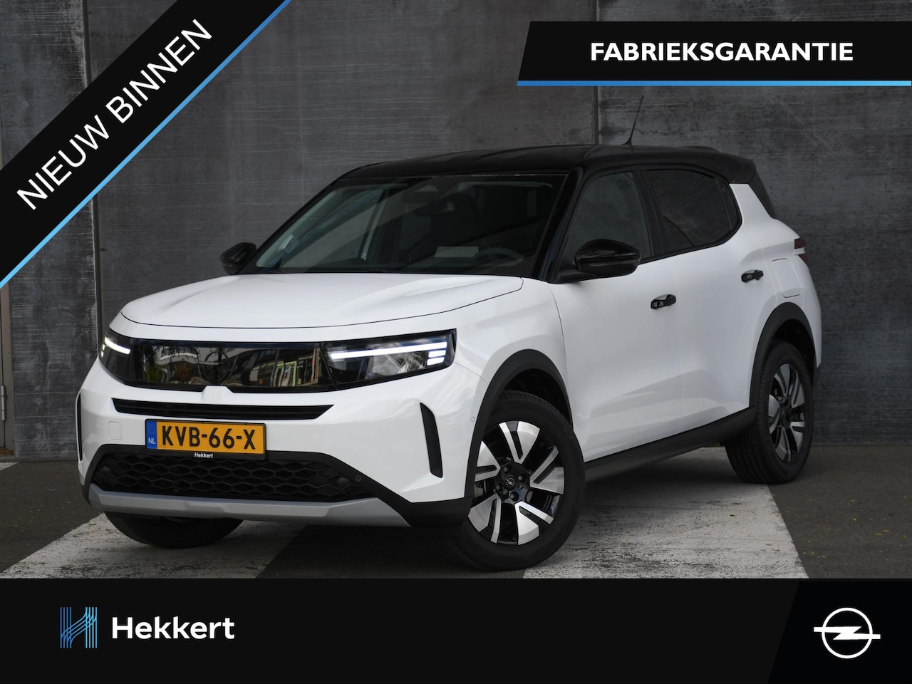 Opel Frontera - GS 1.2 Turbo Hybrid 110pk Automaat WINTER PACK | CAMERA | CRUISE | DAB | NAVI | APPLE CARP - AutoWereld.nl
