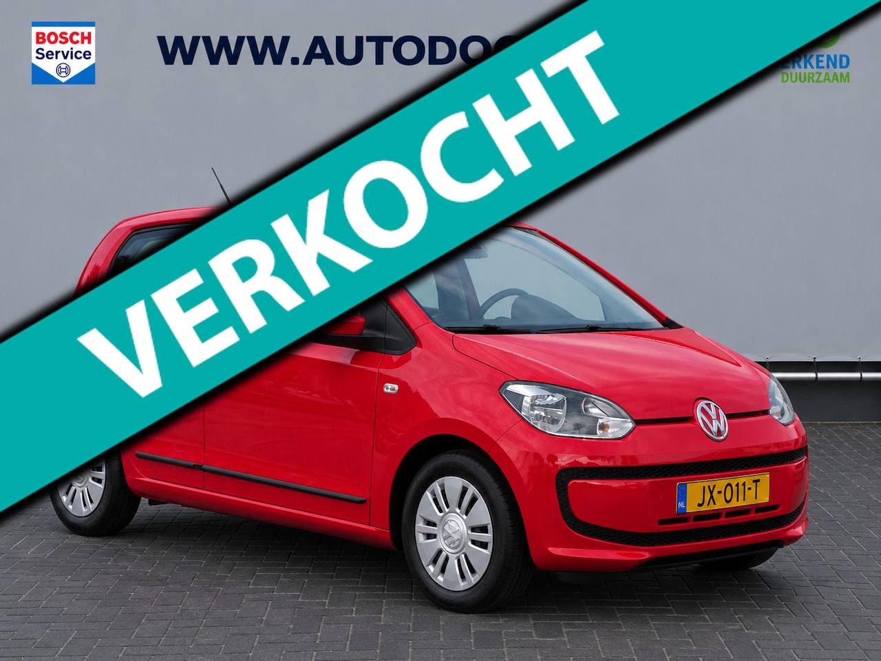 Volkswagen Up! - 1.0 BMT move up!|Airco|All Season|Elektr.Ramen - AutoWereld.nl