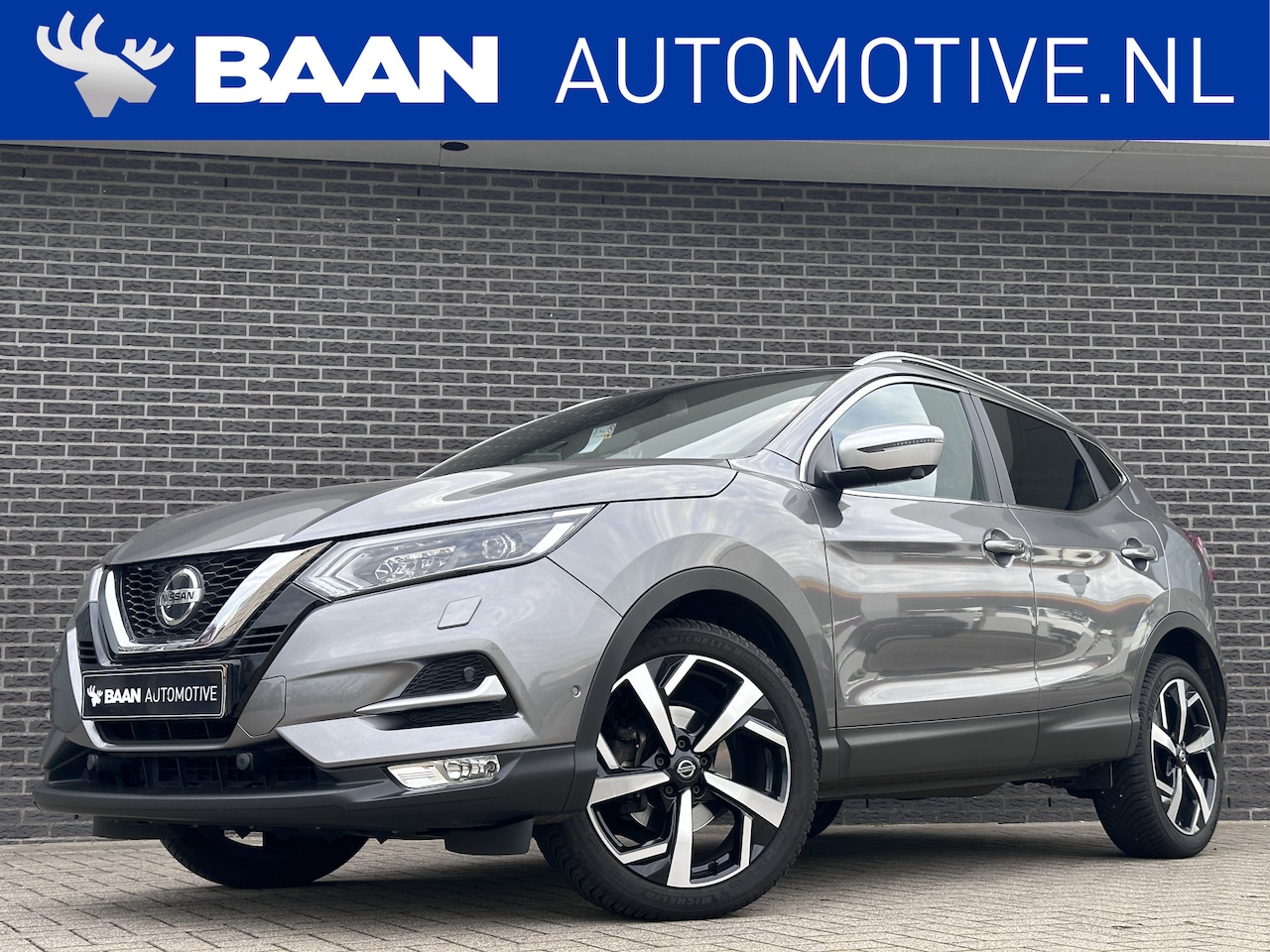 Nissan Qashqai - 1.3 DIG-T Tekna + | Camera | Leder | Panoramadak - AutoWereld.nl