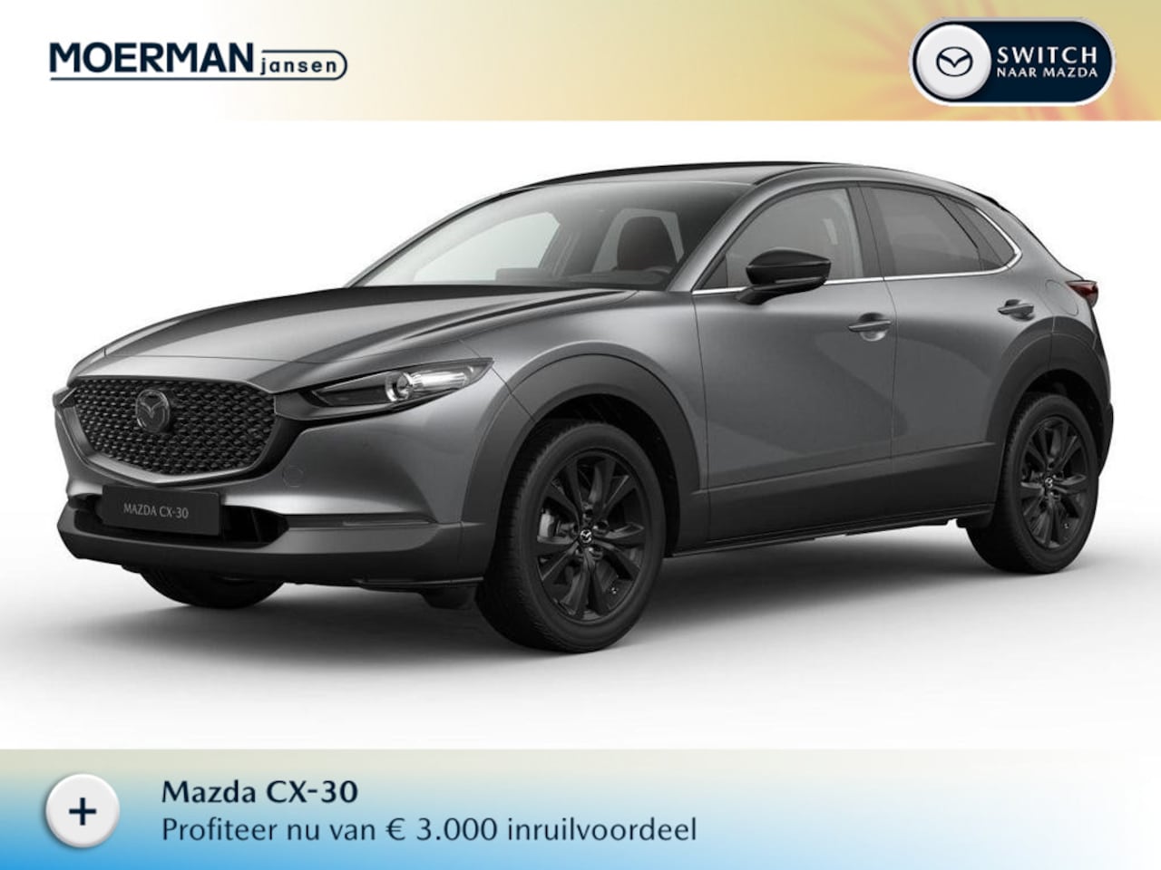 Mazda CX-30 - 2.5 e-SkyActiv-G M Hybrid Nagisa / Machine Grey - AutoWereld.nl