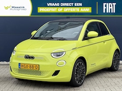 Fiat 500 C - La Prima Cabrio 42kWh I Navigatie I Adaptive Cruise Control I Camera I Parkeersensoren Voo