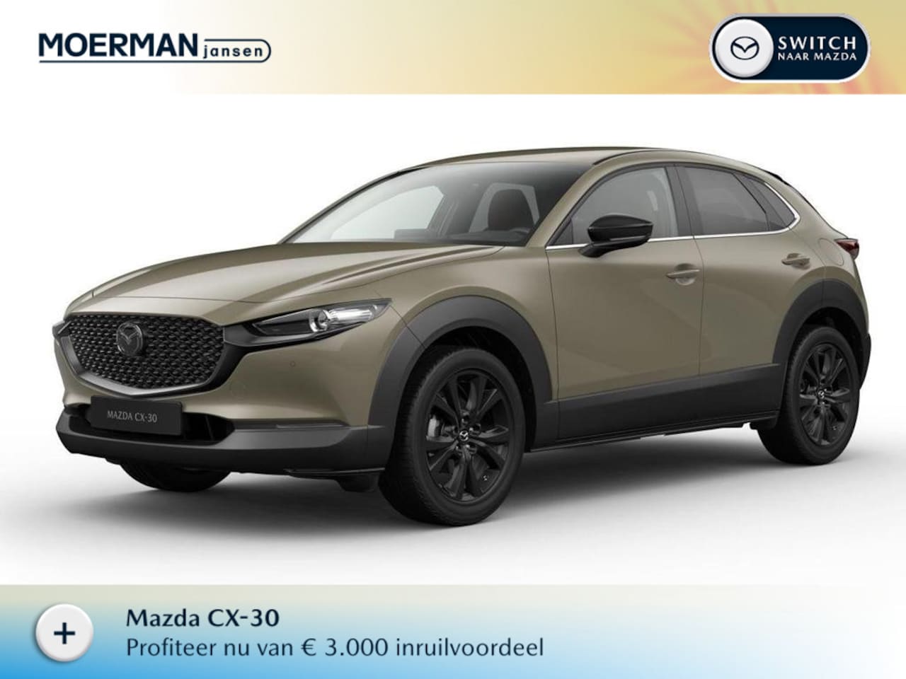 Mazda CX-30 - 2.5 e-SkyActiv-G M Hybrid Homura / Zircon Sand - AutoWereld.nl