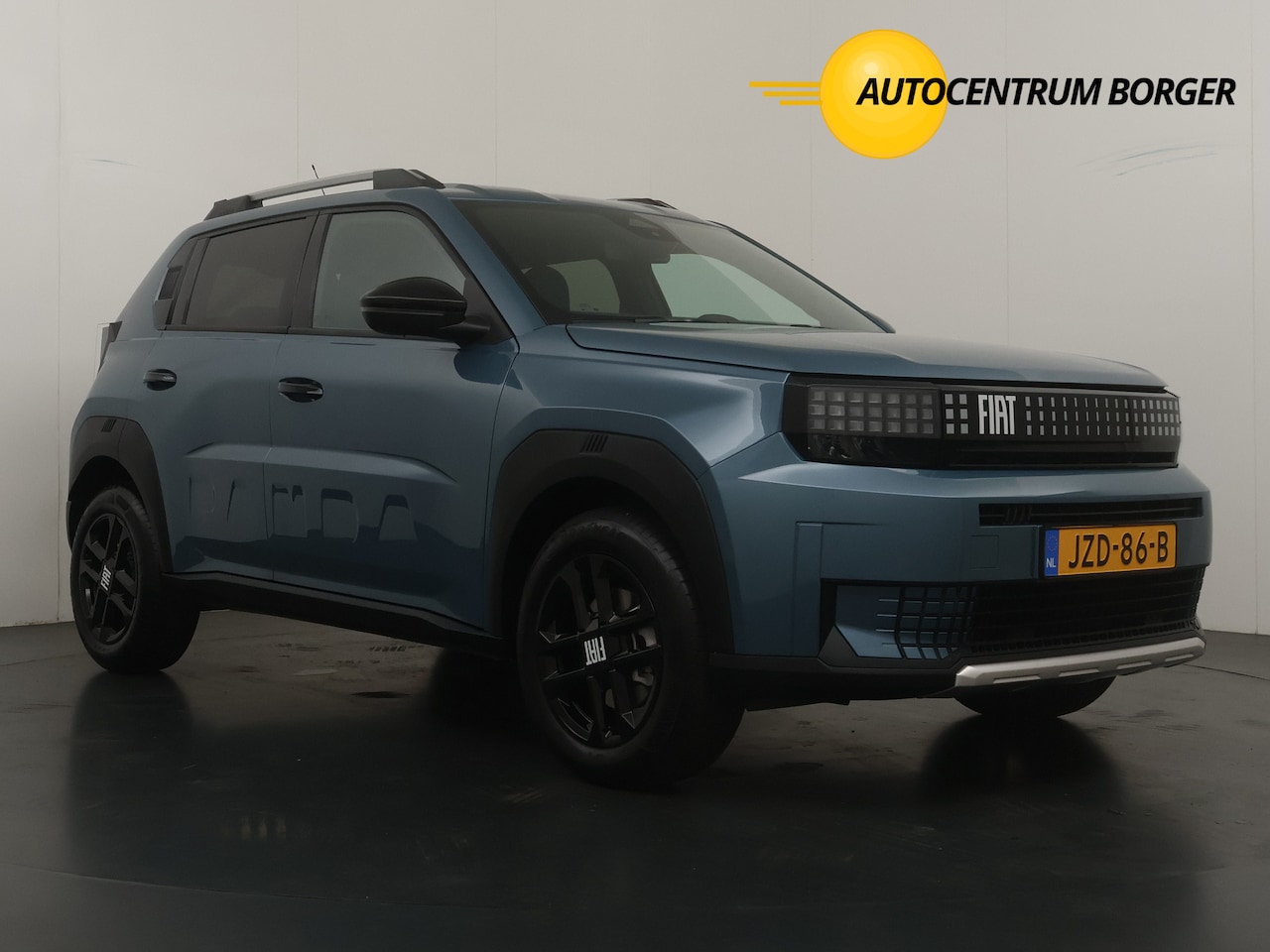 Fiat Grande Panda - 1.2 Automaat Hybrid ICON "Style" 16"LM /Dakrail/Airco/Cruise - AutoWereld.nl