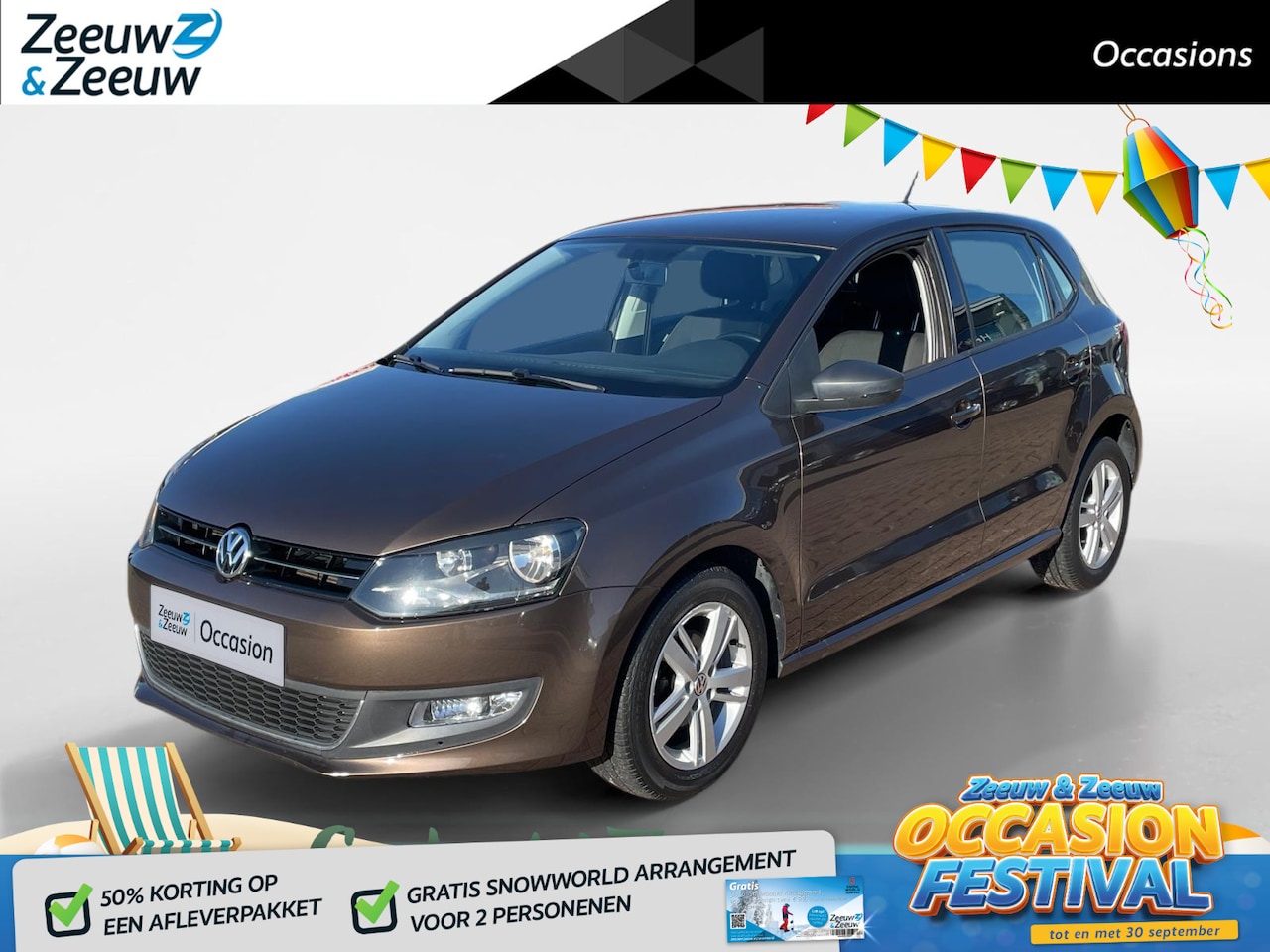 Volkswagen Polo - 1.2 TSI Comfortline | AUTOMAAT | CAMERA | CRUISE | LICHTMETALEN VELGEN | AIRCO | - AutoWereld.nl
