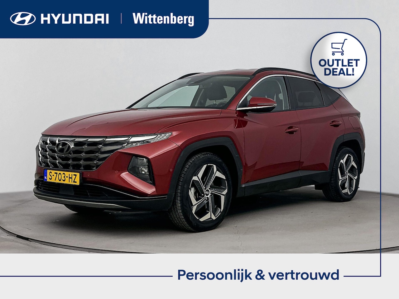 Hyundai Tucson - 1.6 T-GDI HEV Premium | Leer | Trekhaak | Trekgewicht 1650kg | Memory | Stoel + stuurverwa - AutoWereld.nl