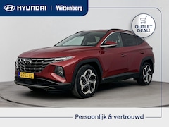 Hyundai Tucson - 1.6 T-GDI HEV Premium | Leer | Trekhaak | Trekgewicht 1650kg | Memory | Stoel + stuurverwa