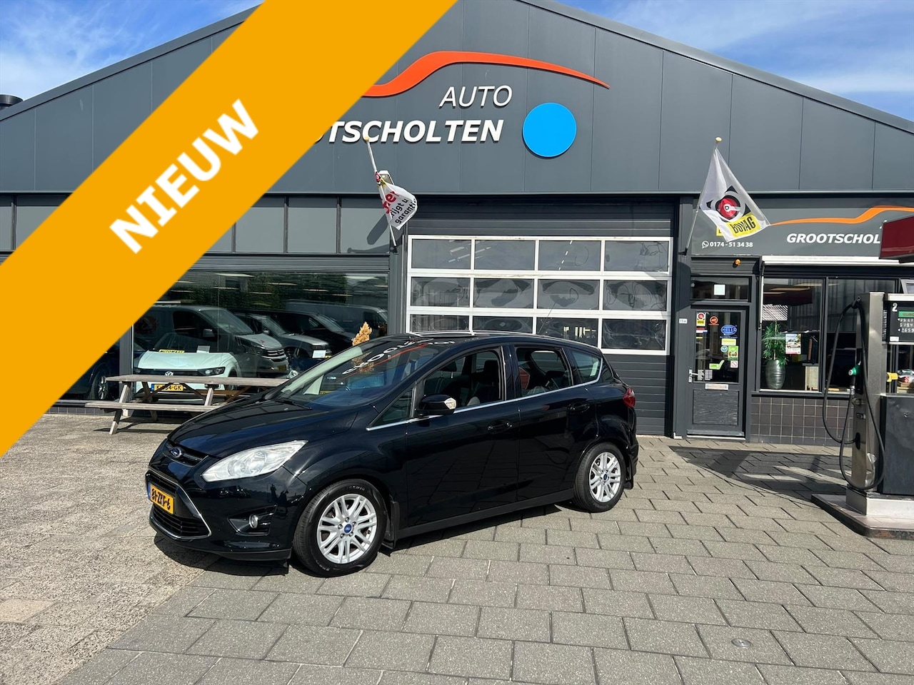 Ford C-Max - 1.0 EcoBoost 125pk Titanium bij binnen komst is de distributie vervangen !!! - AutoWereld.nl