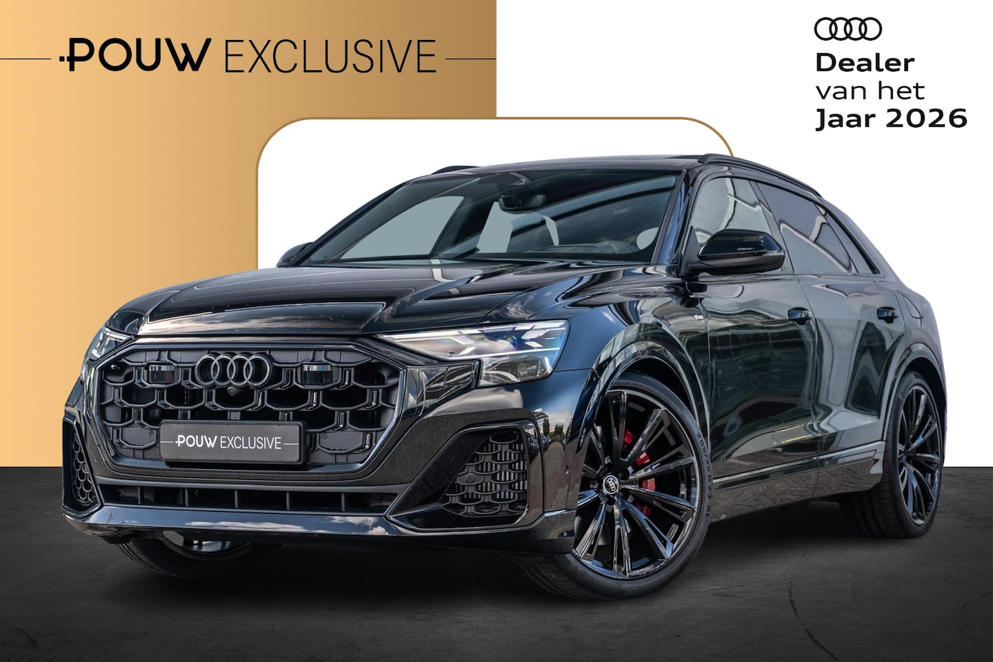 Audi Q8 - 60 TFSIe 490pk quattro Pro Line S Competition | Panoramadak | B&O | Trekhaak | Head-up - AutoWereld.nl