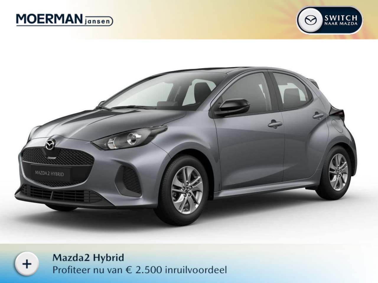 Mazda 2 Hybrid - 1.5 Centre-line / Lead Grey - AutoWereld.nl