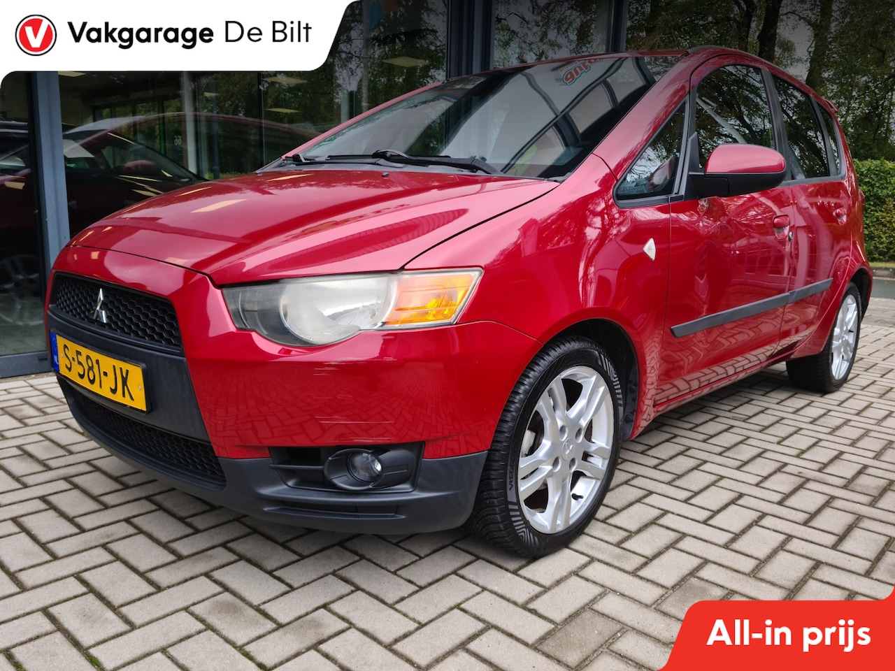 Mitsubishi Colt - 1.3 Invite aut.|airco|niet mooi wel goed - AutoWereld.nl