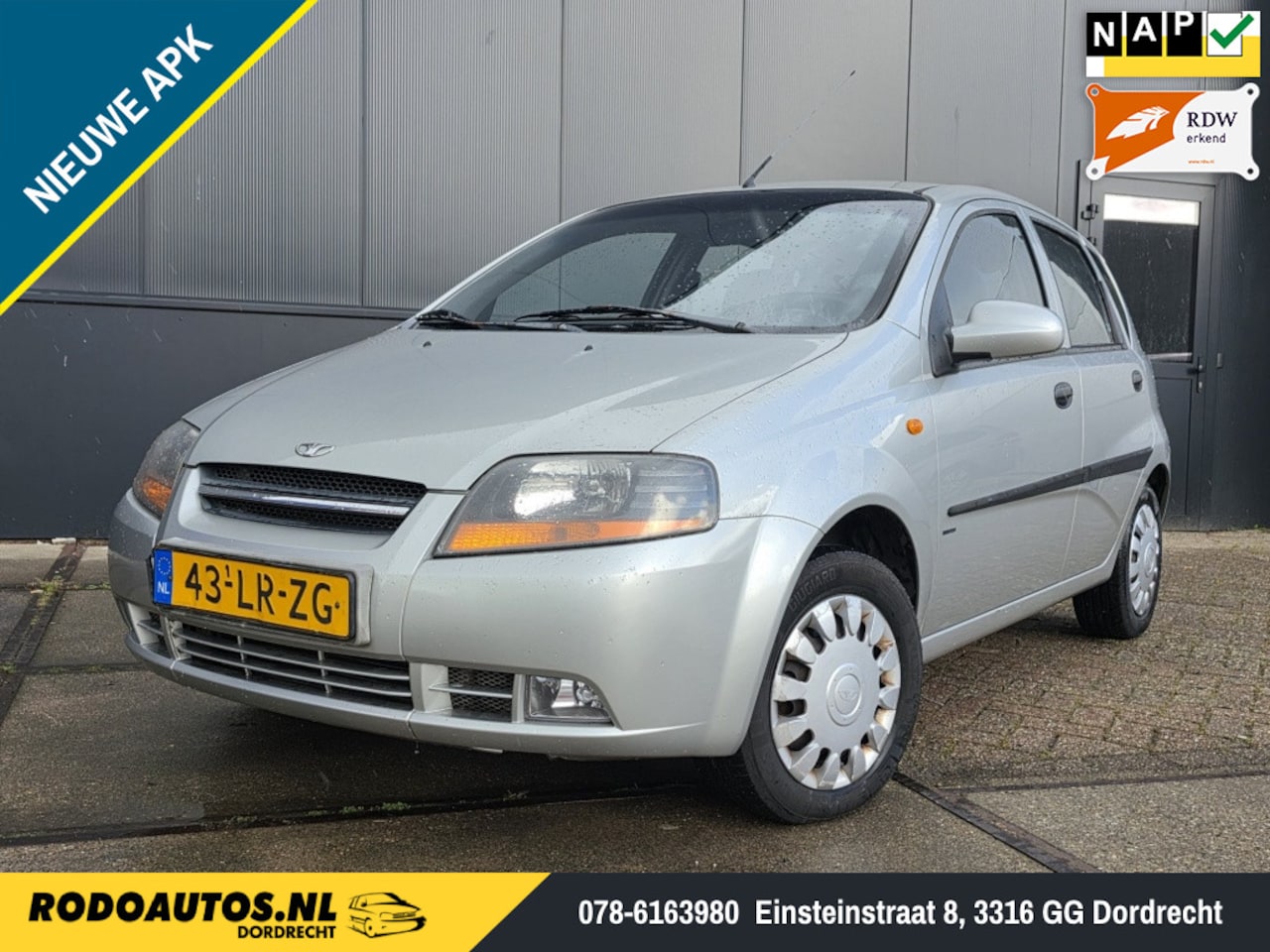 Chevrolet Kalos - 1.4 Class 5-Drs Airco Nw Distr. Nw APK ✅ - AutoWereld.nl