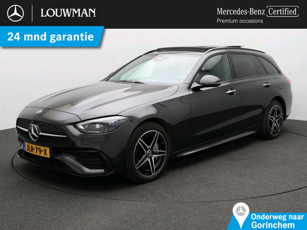 Mercedes-Benz C-klasse Estate - 300 e Business Solution AMG AMG Line | Night Pakket | Panorama Schuif-Kanteldak | Parkeerp - AutoWereld.nl