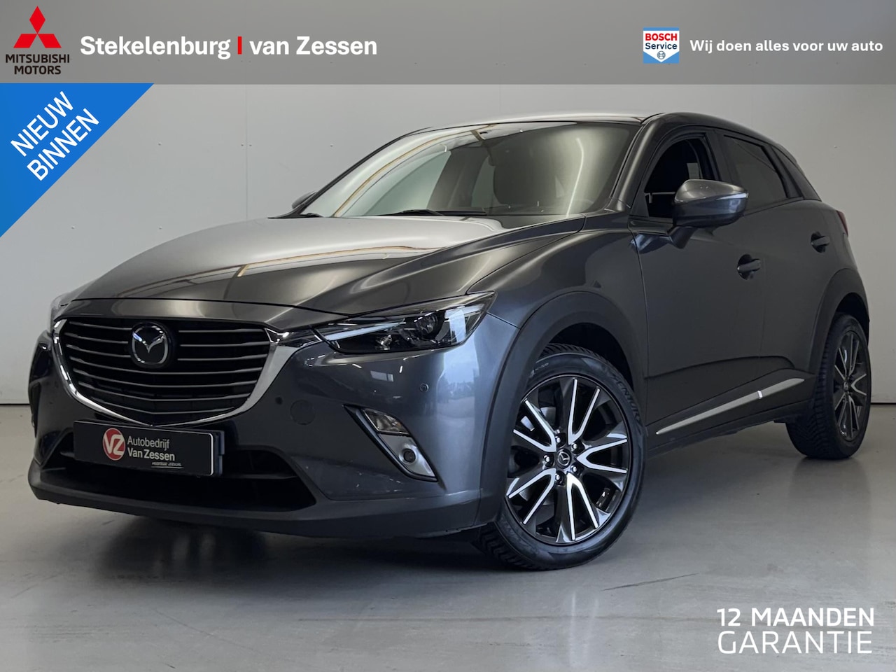 Mazda CX-3 - 2.0 SkyActiv-G 120 GT-M | Leder | Bose | Head Up | Automaat - AutoWereld.nl